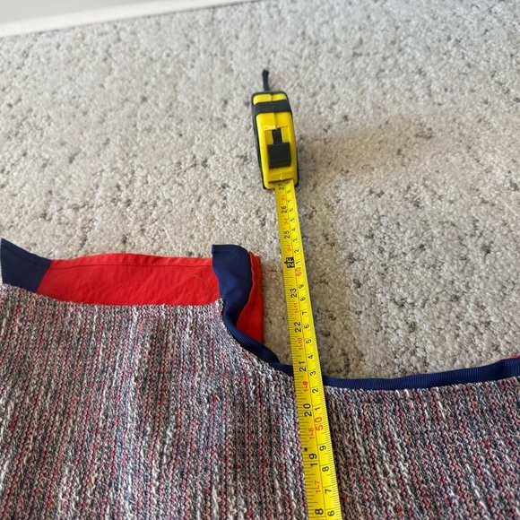 Sachin + Babi S EUC ribbon Red and Blue Blouse - Picture 13 of 16